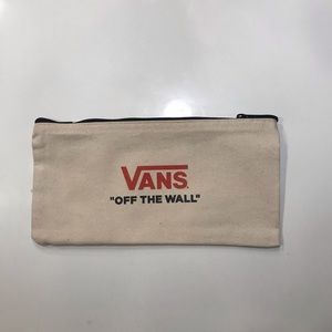 vans checkered pencil case